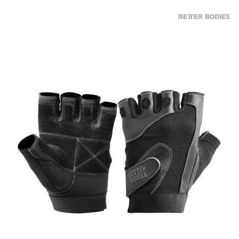 Better Bodies Pro Lifting Glove - Sort - Musclehouse.dk