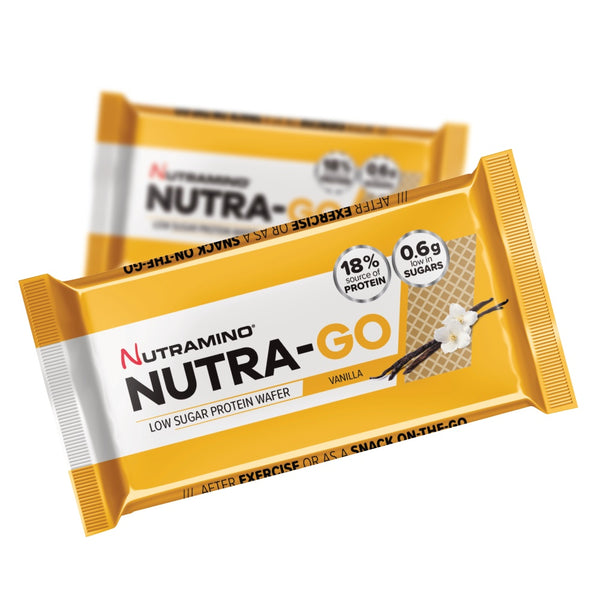 Nutramino Nutra-Go Wafer - Vanilla (38g) - Musclehouse.dk