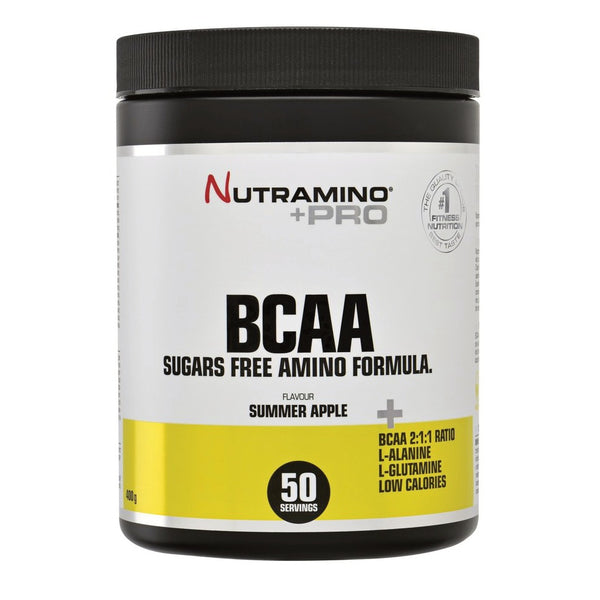 Nutramino BCAA Powder Summer Apple (400g) - Musclehouse.dk