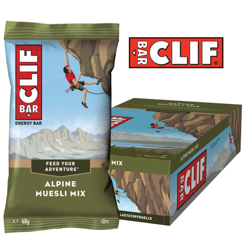 Clif Bar - Alpine Muesli Mix (12x68g) - Musclehouse.dk