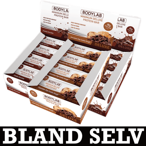 Bodylab Minimum Deluxe Protein Bar (36x 65g) - Musclehouse.dk