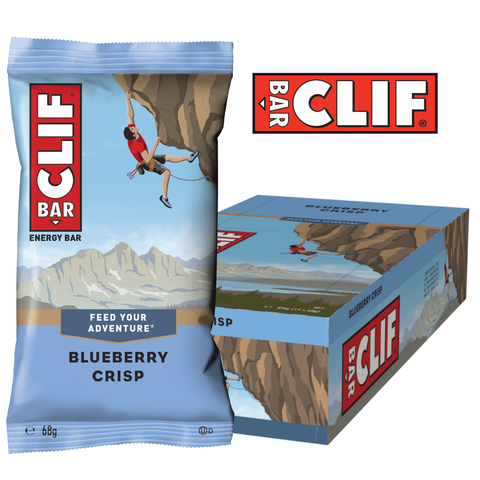 Clif Bar - Blueberry Crisp (12x68g) - Musclehouse.dk