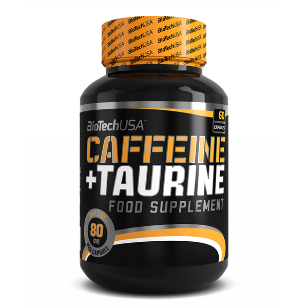 BioTechUSA Caffeine + Taurine (60 stk) - Musclehouse.dk