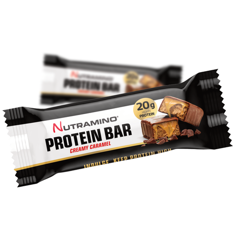 Nutramino Proteinbar Caramel (1x64g) - Musclehouse.dk