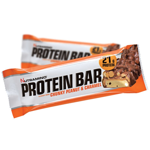 Nutramino Proteinbar Chunky Peanut & Caramel (1x60g) - Musclehouse.dk