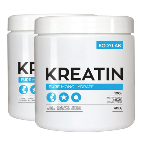 Bodylab Kreatin (2x400g) - Musclehouse.dk