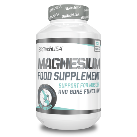 BioTechUSA Magnesium (120 stk) - Musclehouse.dk