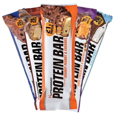 Nutramino Proteinbar prøvepakke (7 stk) - Musclehouse.dk