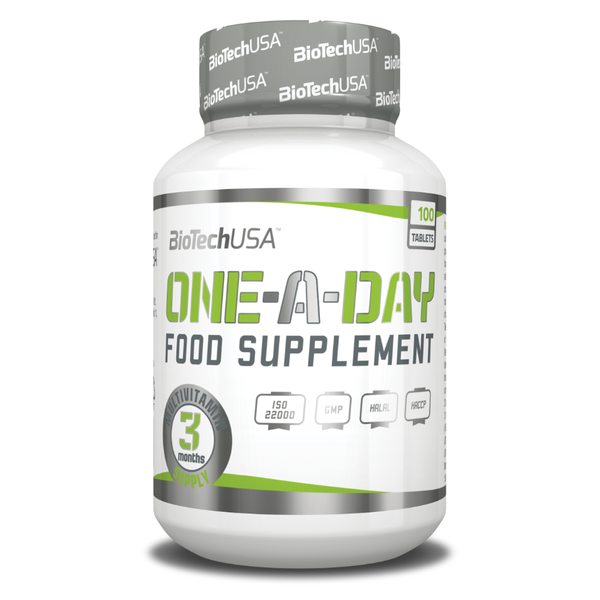 BioTechUSA One-A-Day (100 stk) - Musclehouse.dk