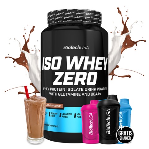 BioTechUSA Iso Whey Zero - Chocolate (908g) - Musclehouse.dk