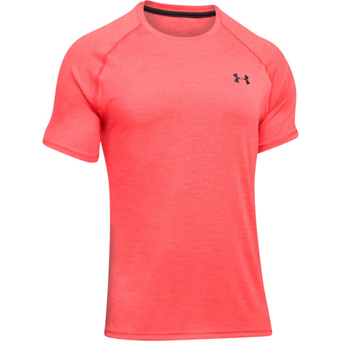 Under Armour Tech SS T-shirt - Marathon Red - Musclehouse.dk