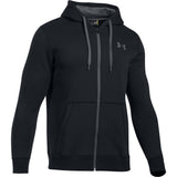 Under Armour Rival Fitted Zip - Black - Musclehouse.dk