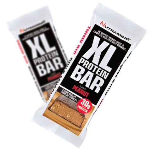 Nutramino XL Proteinbar - Chocolate & Peanut (1x82g) - Musclehouse.dk