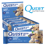 Quest Protein Bar Blueberry Muffin (12x60g) - Musclehouse.dk