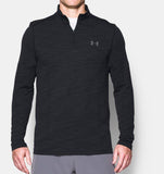 Under Armour Threadborne Seamless 1/4 Zip - Black - Musclehouse.dk