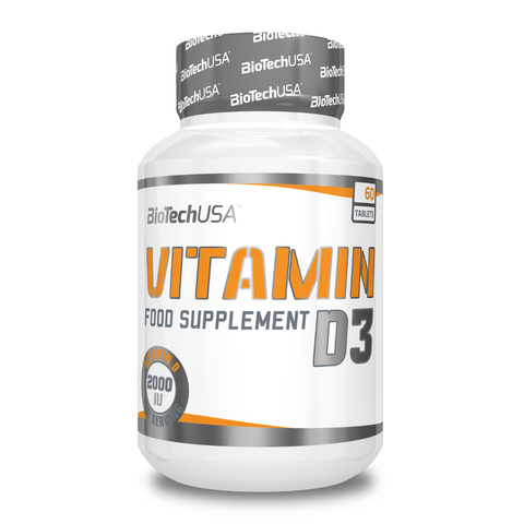 BioTechUSA Vitamin D3 (60 stk) - Musclehouse.dk