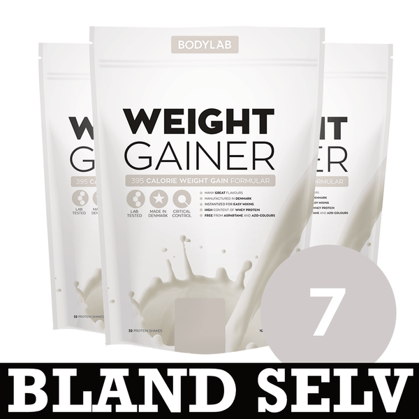 Bodylab Weight Gainer (7x1,5 kg) - Musclehouse.dk