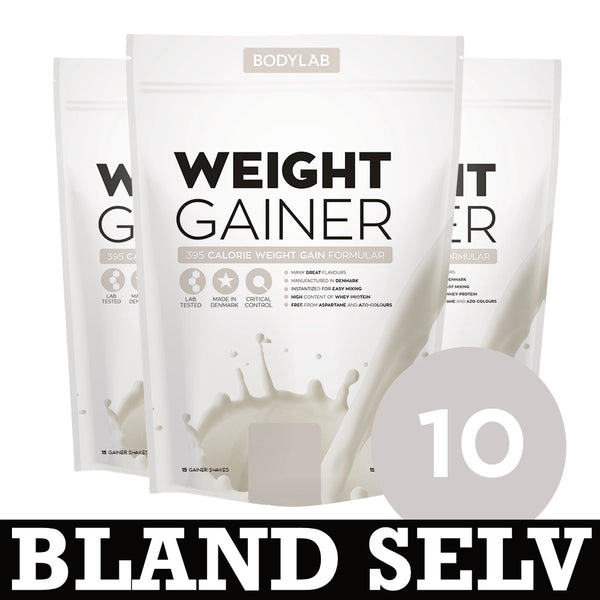 Bodylab Weight Gainer (10x1,5 kg) - Musclehouse.dk