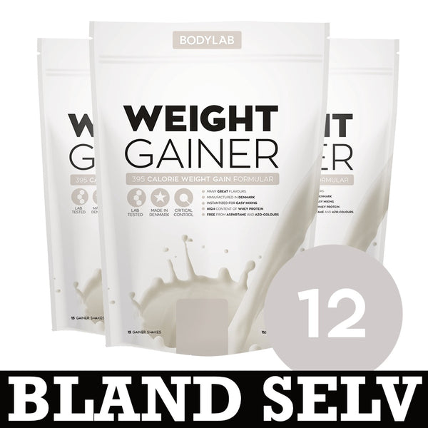 Bodylab Weight Gainer (12x1,5 kg) - Musclehouse.dk