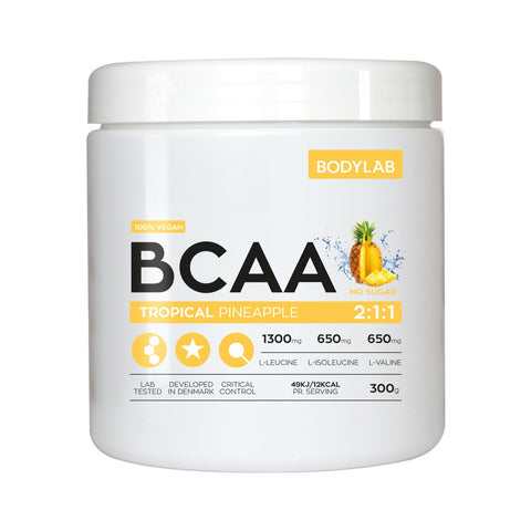 Bodylab BCAA Instant, Alle Varianter (300g) - Musclehouse.dk