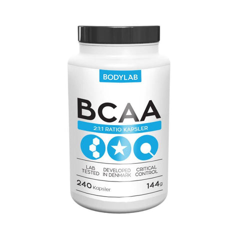 Bodylab BCAA Tabletter (240 stk) - Musclehouse.dk