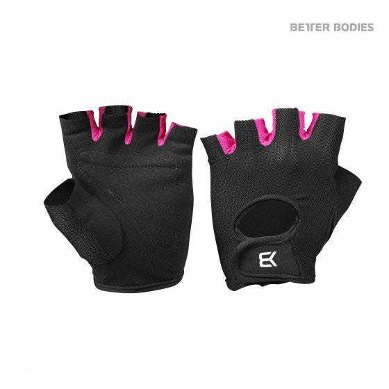 Better Bodies Womens Training Glove Black/Pink - Musclehouse.dk