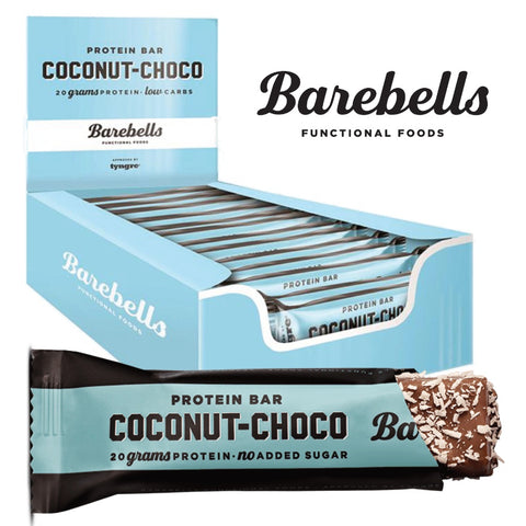 Barebells Protein Bar Coconut-Choco (12x 55g) - Musclehouse.dk