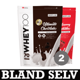 Bodylab Whey 100 (2x1 kg) - Musclehouse.dk