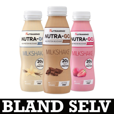 Nutramino Protein Milkshake (6x330ml) - Musclehouse.dk