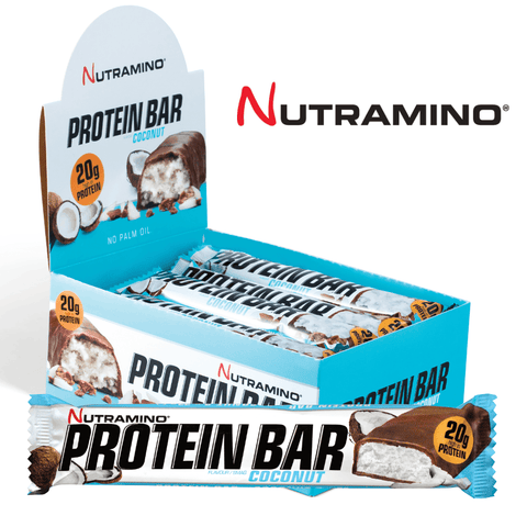 Nutramino Proteinbar Coconut (16x66g) - Musclehouse.dk