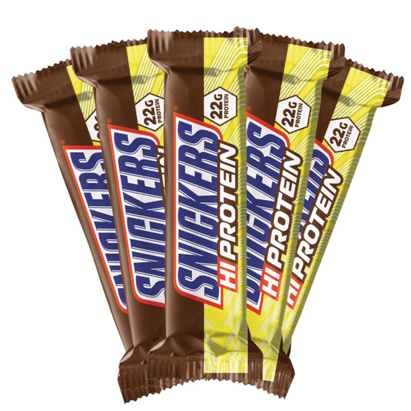 Snickers Hi-Protein Bar (10x62g) - Musclehouse.dk