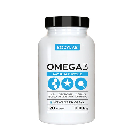 Bodylab Omega 3 (120 stk) - Musclehouse.dk