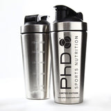 PhD Stainless Steel Shaker (739ml) - Musclehouse.dk