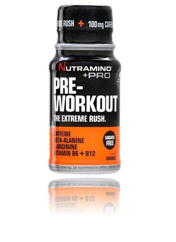 Nutramino Pre-Workout Shot Orange (12 stk.)