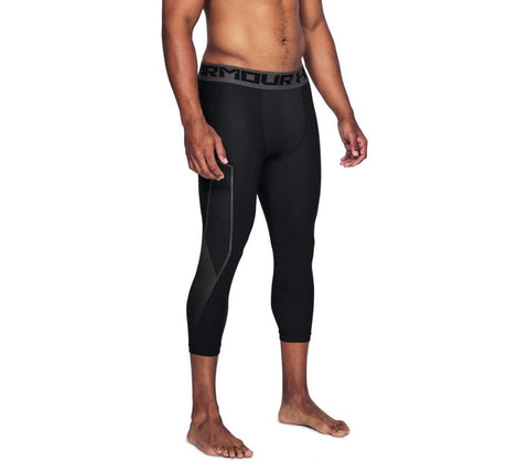 Under Armour HG Armour Graphic 3/4 - Sort - Musclehouse.dk