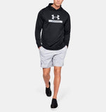 Under Armour MK-1 Terry Graphic Hoodie - Black - Musclehouse.dk