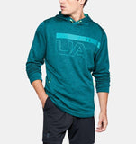 Under Armour MK-1 Terry Graphic Hoodie - Green - Musclehouse.dk