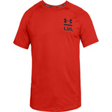 Under Armour Mk1 SS Logo Graphic - Magma Orange - Musclehouse.dk