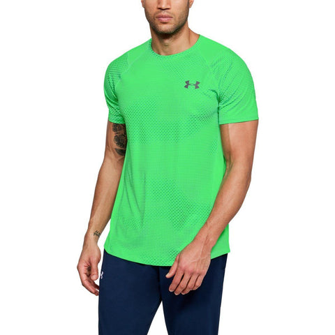 Under Armour Raid 2.0 SS Left Chest - Arena Green - Musclehouse.dk