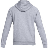 Under Armour Rival Fleece PO Hoodie - Steel - Musclehouse.dk