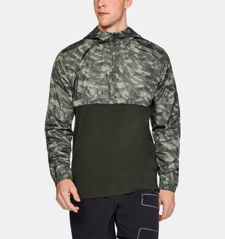 Under Armour Sportstyle Wind Anorak - Artillery Green - Musclehouse.dk