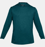 Under Armour Tech Terry Popover Hoodie - Green - Musclehouse.dk