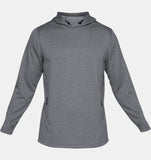 Under Armour Tech Terry Popover Hoodie - Steel - Musclehouse.dk