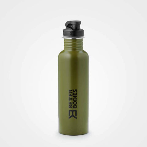 Better Bodies Fulton Bottle 750ml Green - Musclehouse.dk