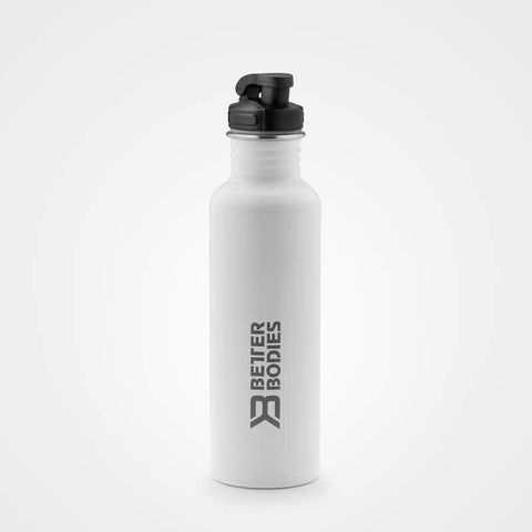 Better Bodies Fulton Bottle 750ml White - Musclehouse.dk