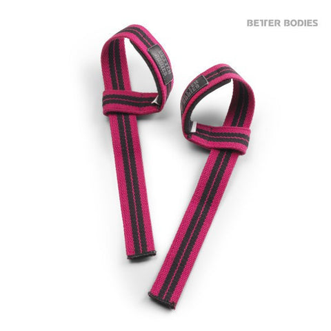 Better Bodies - Womens Lifting Straps Pink - Musclehouse.dk