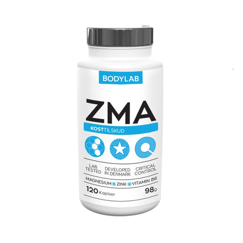 Bodylab ZMA (120 stk) - Musclehouse.dk